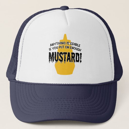 Genoeg Mustard Trucker Pet (Voorkant)
