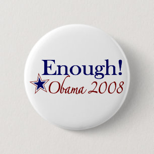 Genoeg Obama 2008 (lippenstift op een varken) Ronde Button 5,7 Cm