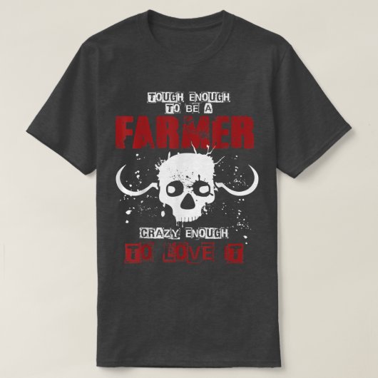 Genoeg om een boer te zijn. t-shirt (Design voorkant)