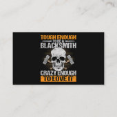 Genoeg om een zwarte mieriksmeester te zijn visitekaartje (Achterkant)