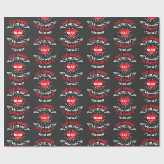 Genoeg om je hart te stoppen, genoeg om cadeaupapier (Vlak)