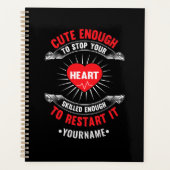 Genoeg om je hart te stoppen, genoeg om planner (Voorkant)