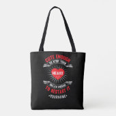 Genoeg om je hart te stoppen, genoeg om tote bag (Achterkant)
