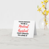 Genoeg om medisch assistent te zijn 2 kaart (Gele Bloem)