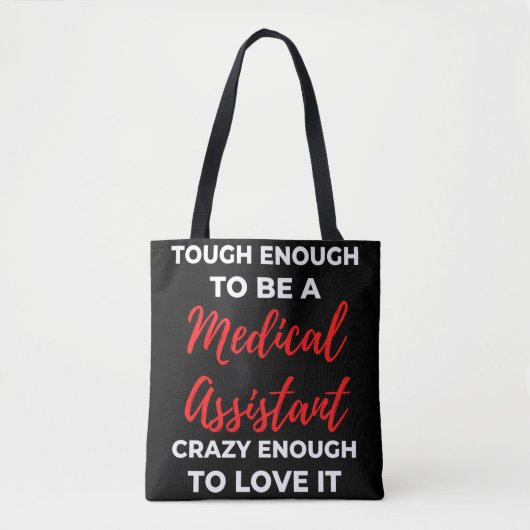 Genoeg om medisch assistent te zijn tote bag (Voorkant)