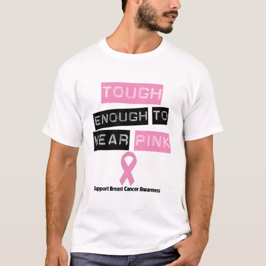 Genoeg om roze borstkanker te Draag T-shirt (Voorkant)