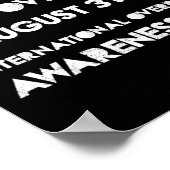 Genoeg Overdosering Internationale Overdosering Be Poster (Hoek)