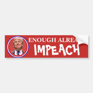 Genoeg reeds, beschuldigen!!  De anti Bumper van Bumpersticker
