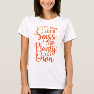 Genoeg Sass T-shirt
