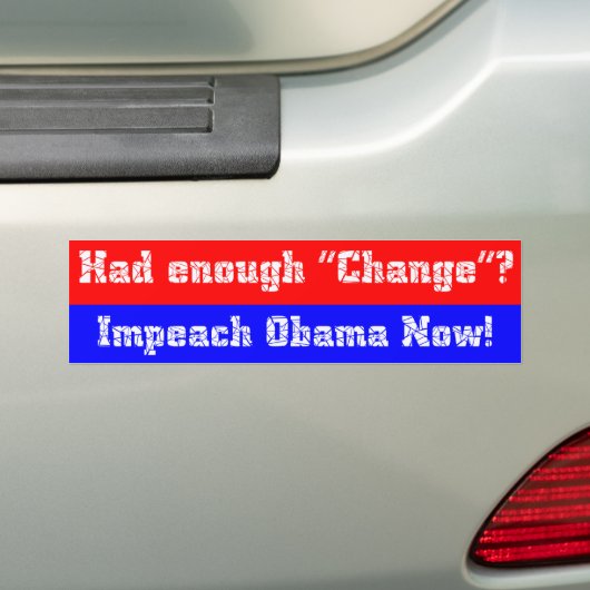Genoeg Veranderende Bumpersticker v2 (Op auto)