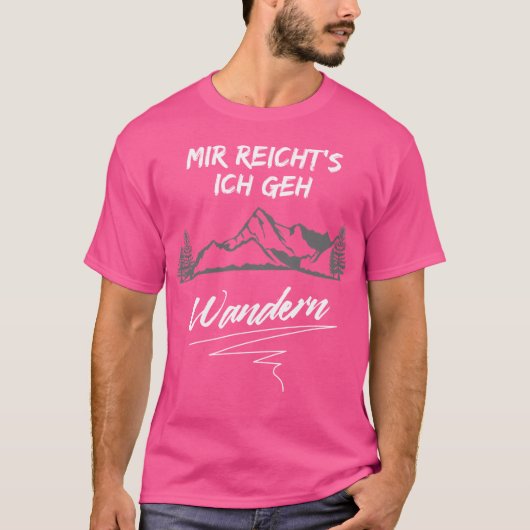 Genoeg Wandelbergen Alpen Beieren Oostenrijk T-shirt (Voorkant)