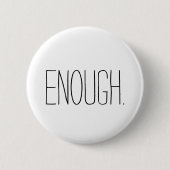 Genoeg (Wapenwetgeving Nu) Ronde Button 5,7 Cm (Voorkant)