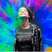 Genoeg wetenschap om gevaarlijk STEM leraar cadeau T-shirt