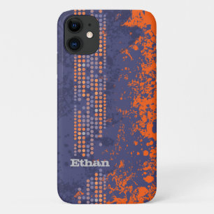 Genoemd marine oranje surven stijl Case-Mate iPhone case