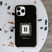 Genoemd Monogram Regal Elegant Style Hoesje