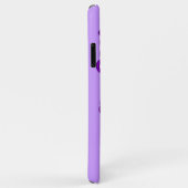 Genoemd paars hoesje met de vlinder (Achterkant/rechts)