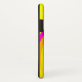 Genoemde 6 letters regenbooggele ifoon Case-Mate iPhone case (Achterkant / rechts)