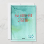 Genoemde haal uw Fat Pants Ready Fun Holiday Kaart (Achterkant)