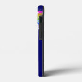 Genoemde regenboog op een nachtelijke zee Case-Mate iPhone case (Achterkant / Links)