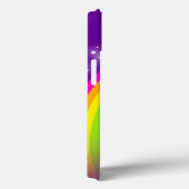 Genoemde regenboog op het hoesje van de paarse vli (Achterkant / Rechts)