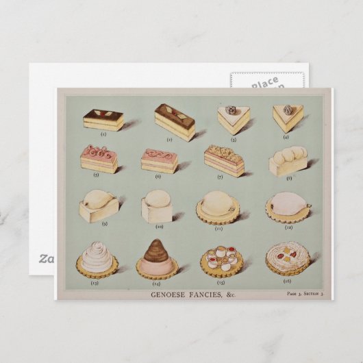 Genoese Fans Briefkaart (Voorkant / Achterkant)