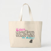 genomen grote tote bag (Voorkant)