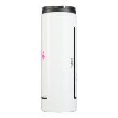 Genomics-eencellige lever thermosbeker (Achterkant)