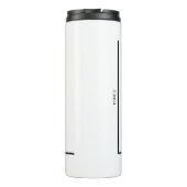 Genomics eencellige longen thermosbeker (Achterkant)