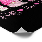 Genoom borstkanker bewustzijn poster (Hoek)