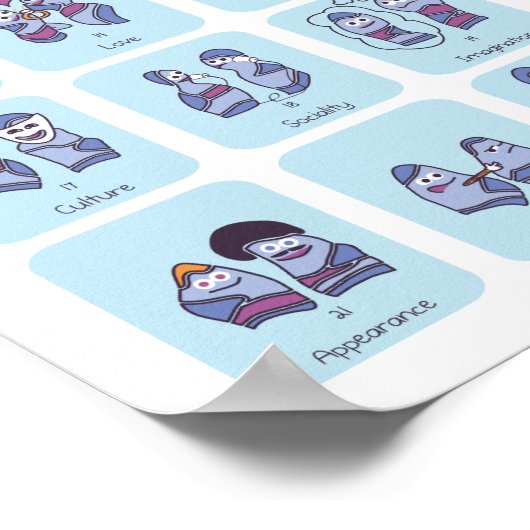 Genoom van een sokpop poster (Hoek)