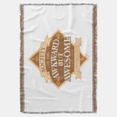 Genootschap van de Awkward maar Geweldige Drow Bla Deken (Voorkant Verticaal)