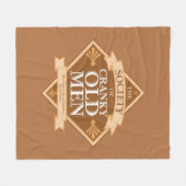 Genootschap van de oude Mannen van Cranky Fleece Deken (Voorkant (Horizontaal))
