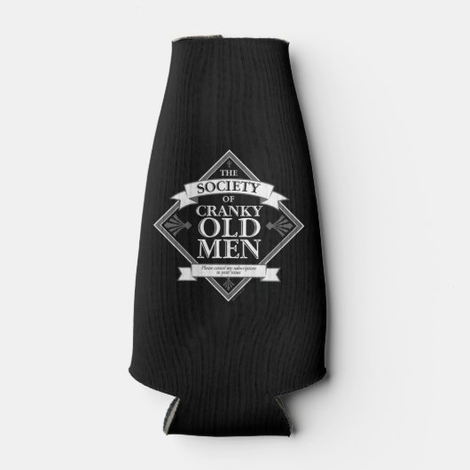 Genootschap van de oude Mannen van Cranky Flesjeskoeler (Voorkant)