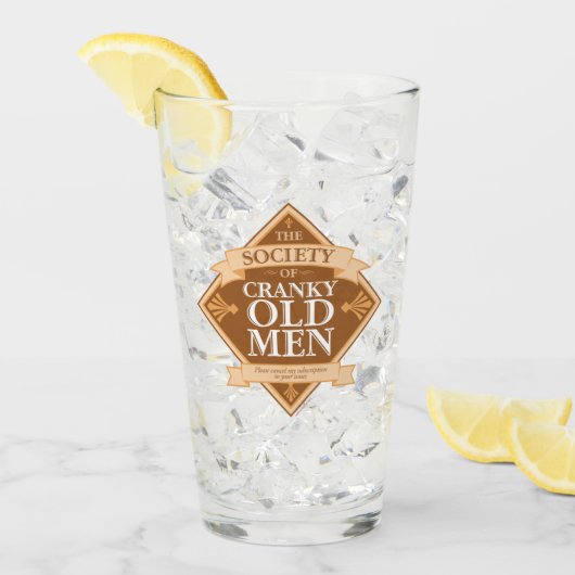 Genootschap van de oude Mannen van Cranky Glas (Voorkant ijs)