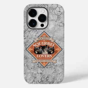 Genootschap van eekhoornlappen - grappige eekhoorn Case-Mate iPhone 14 pro hoesje