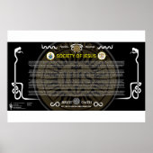 Genootschap van Jezus - Bloedeed van de jezuïeten Poster (Voorkant)