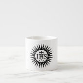 Genootschap van Jezus (Jesuit) Logo Espresso Kop (Voorkant)