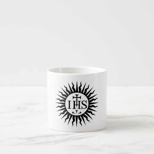 Genootschap van Jezus (Jesuit) Logo Espresso Kop (Voorkant)