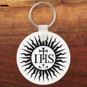 Genootschap van Jezus (Jesuit) Logo Sleutelhanger (Voorkant)