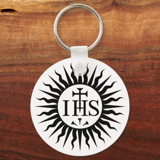 Genootschap van Jezus (Jesuit) Logo Sleutelhanger (Voorkant)