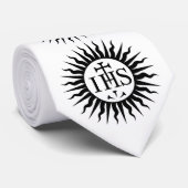 Genootschap van Jezus (jezuïeten) Logo Stropdas (Opgerold)