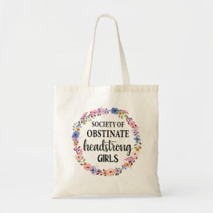 Genootschap van ongerepte meisjes tote bag