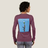 GENOPACE Het boek Tri-Blend Shirt (Achterkant)