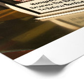 Genos Cheesesteaks bij bestellen Engels spreken Poster (Hoek)