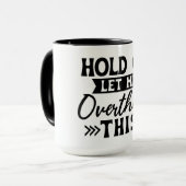 Genot voor de overdenker mok (Voorkant links)