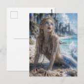 Genot / Zeemeermin / Witte Stranden Briefkaart (Voorkant / Achterkant)
