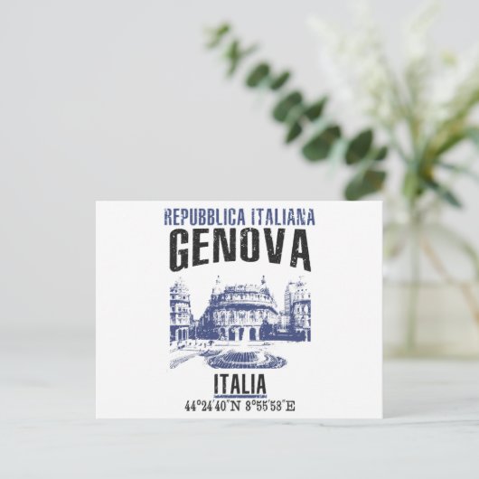 Genova Briefkaart (Staand voorkant)