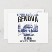 Genova Briefkaart (Voorkant / Achterkant)