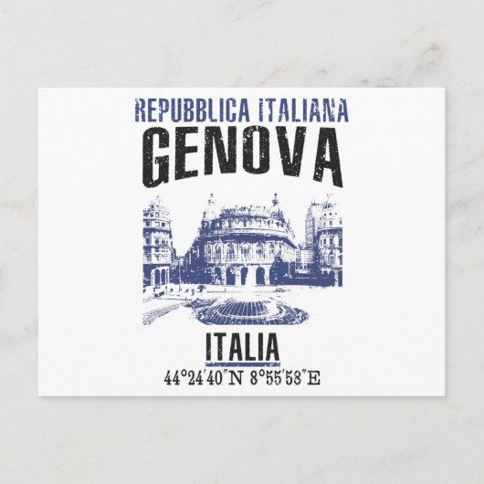 Genova Briefkaart (Voorkant)