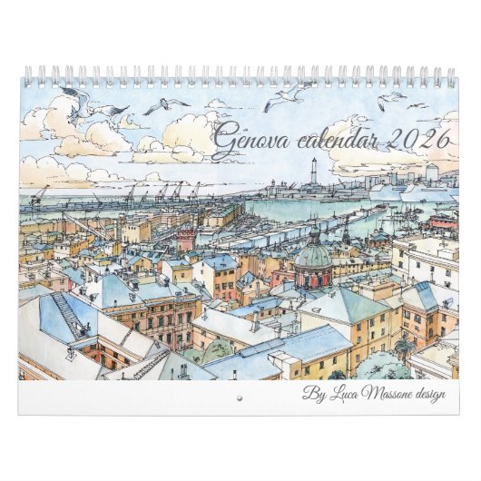 Genova Calendar 2026 Kalender (Hoes)